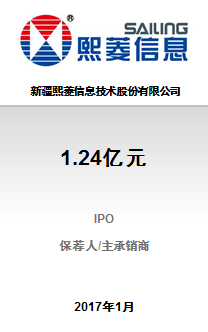 新疆熙菱信息技术股份有限公司1.24亿元IPO项目成功完成