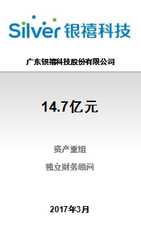 广东银禧科技股份有限公司重大资产重组项目成功完成