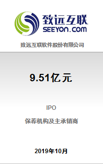 北京致远互联软件股份有限公司9.51亿元科创板IPO项目成功完成发行